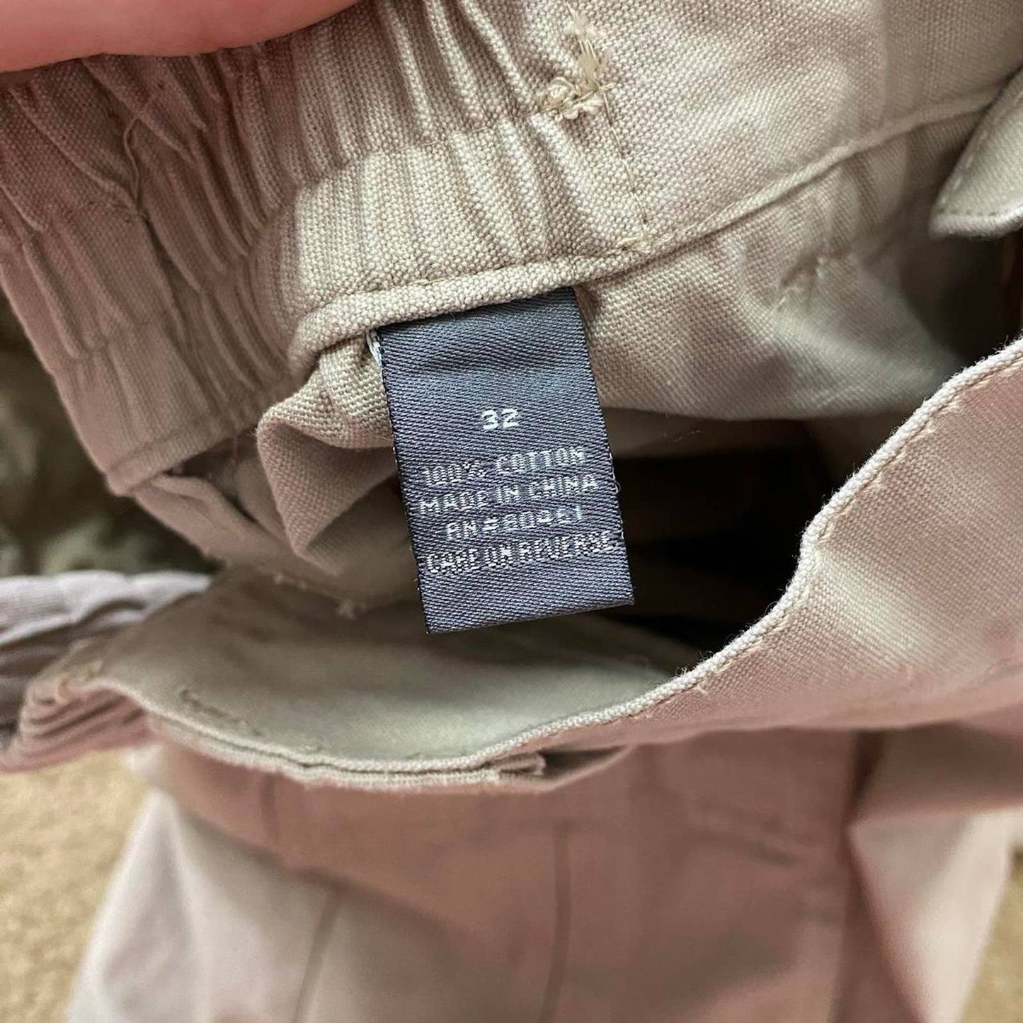Secondhand Tan Utility Cargo Shorts, Size Small