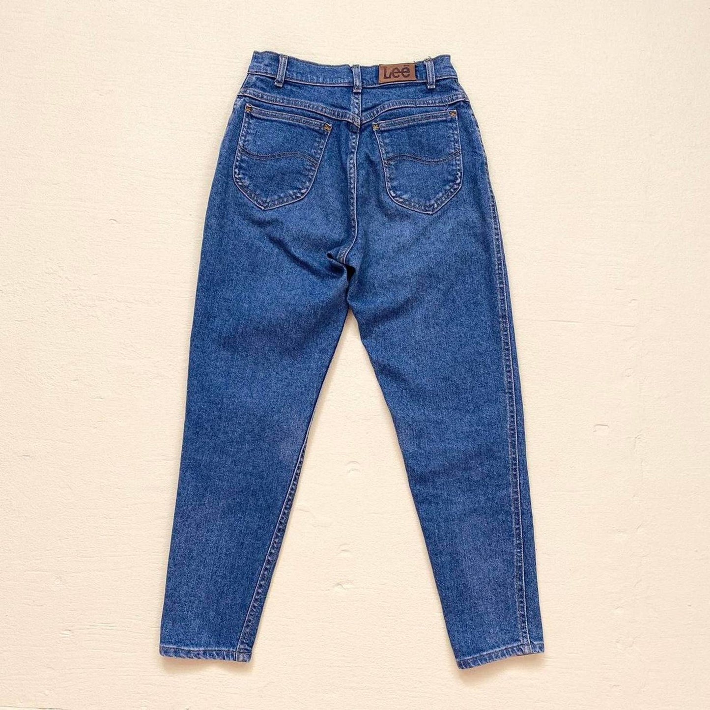 Vintage Lee High Waisted Mom Jeans, Size 24”