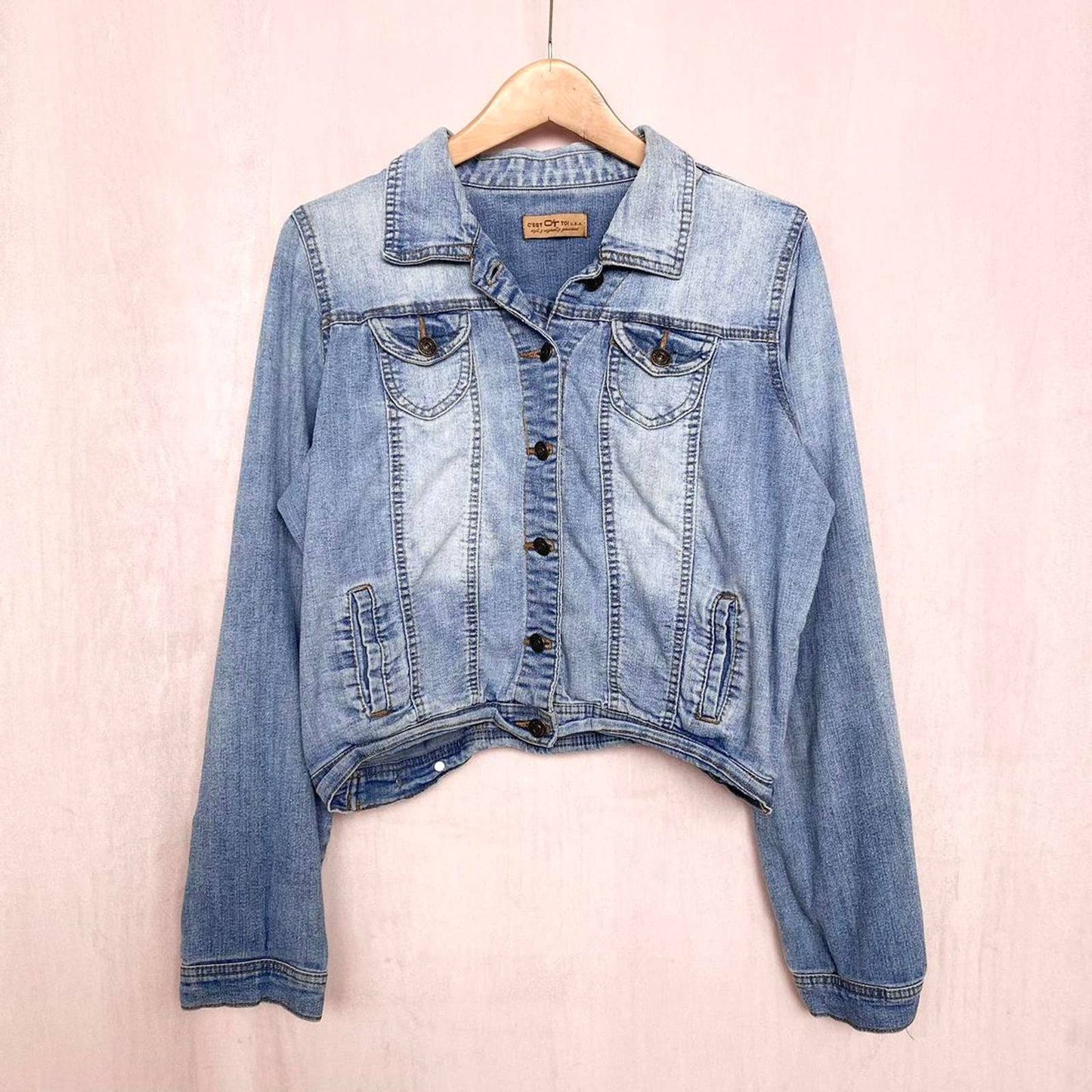 Secondhand C’est Toi Retro Denim Jean Jacket