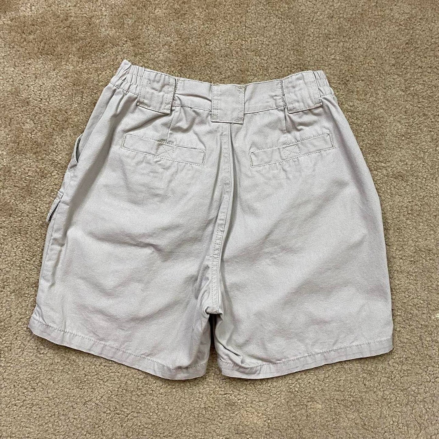 Secondhand Tan Utility Cargo Shorts, Size Small