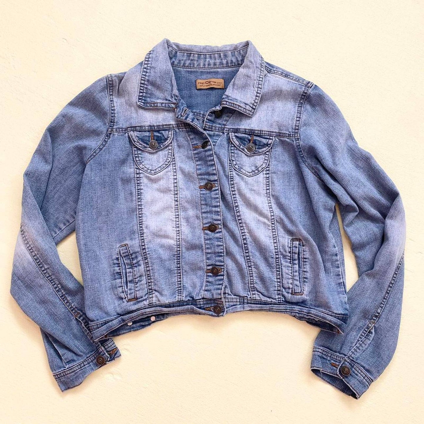 Secondhand C’est Toi Retro Denim Jean Jacket