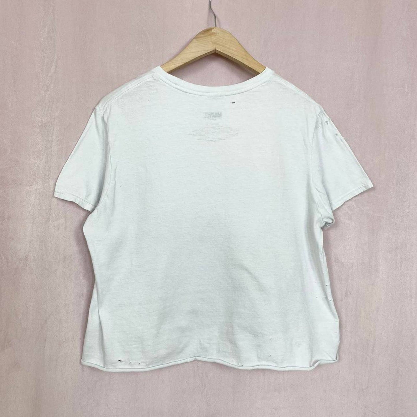 Reworked Marvel Avengers Distressed Graphic Tee, Size Medium