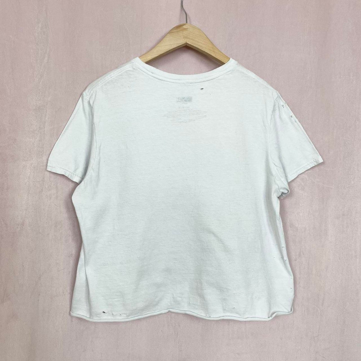 Reworked Marvel Avengers Distressed Graphic Tee, Size Medium