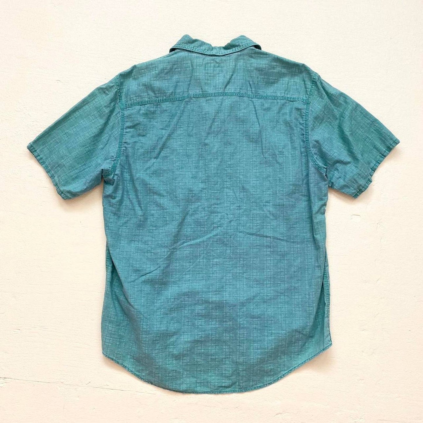 Secondhand G.H. Bass & Co. Button Up Short Sleeve Shirt, Size Large