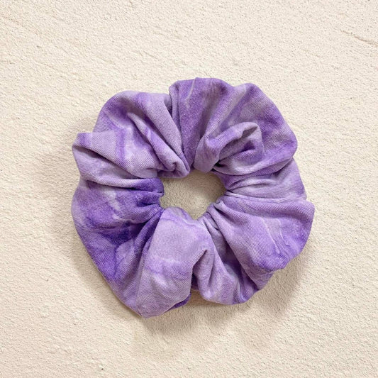 Scrap Fabric Tie Dye Jumbo Scrunchie