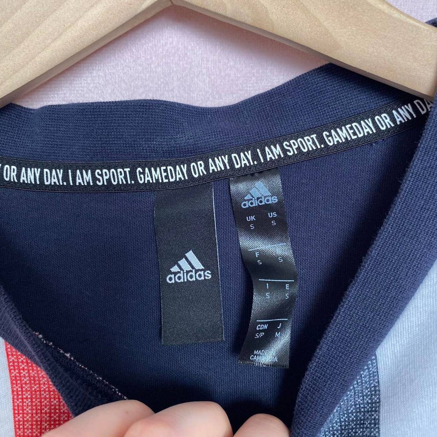 Secondhand Adidas MHE Tee Must Haves GFX 1 T-Shirt, Size Small