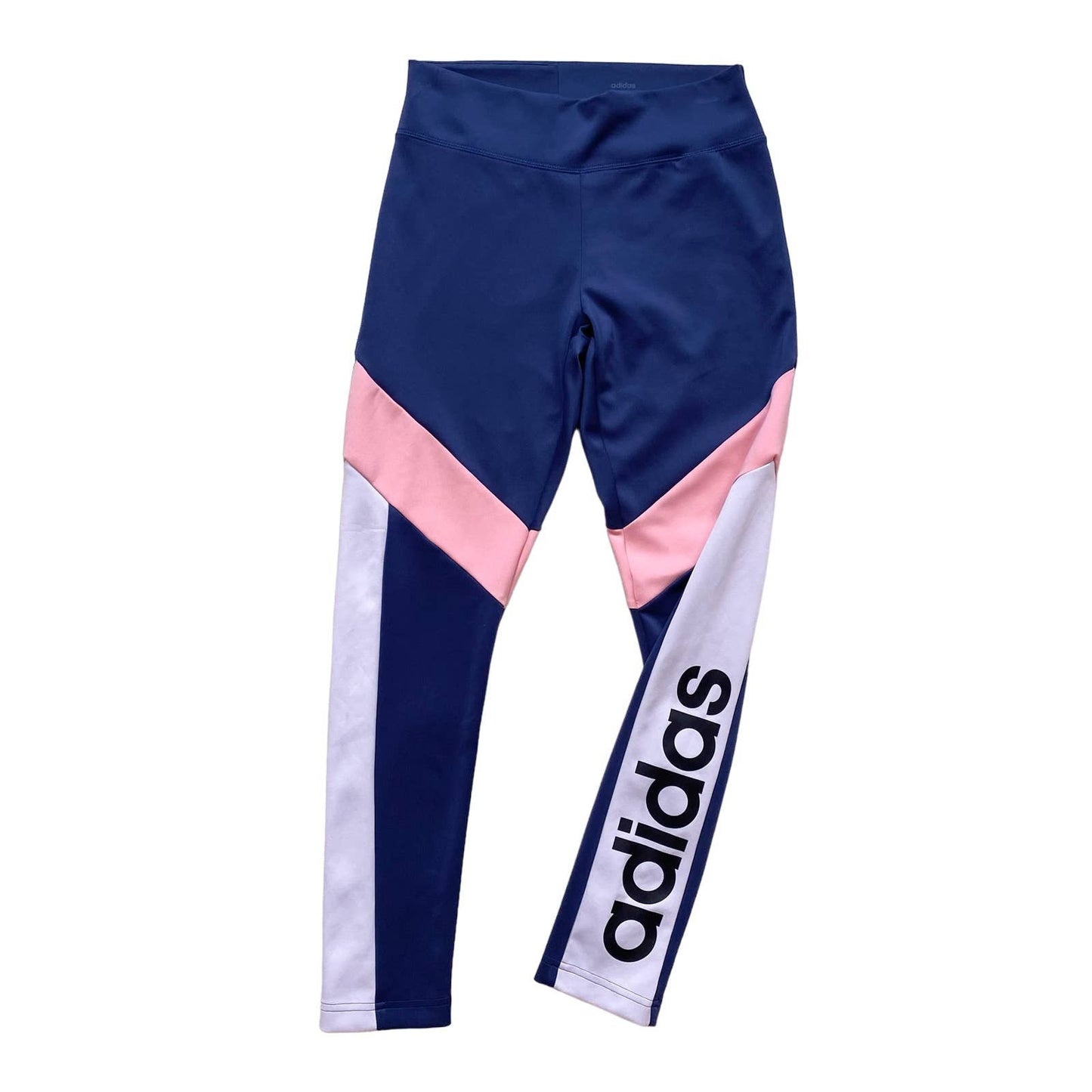 Secondhand Adidas Designed 2 Move Colorblock Leggings, Size Small