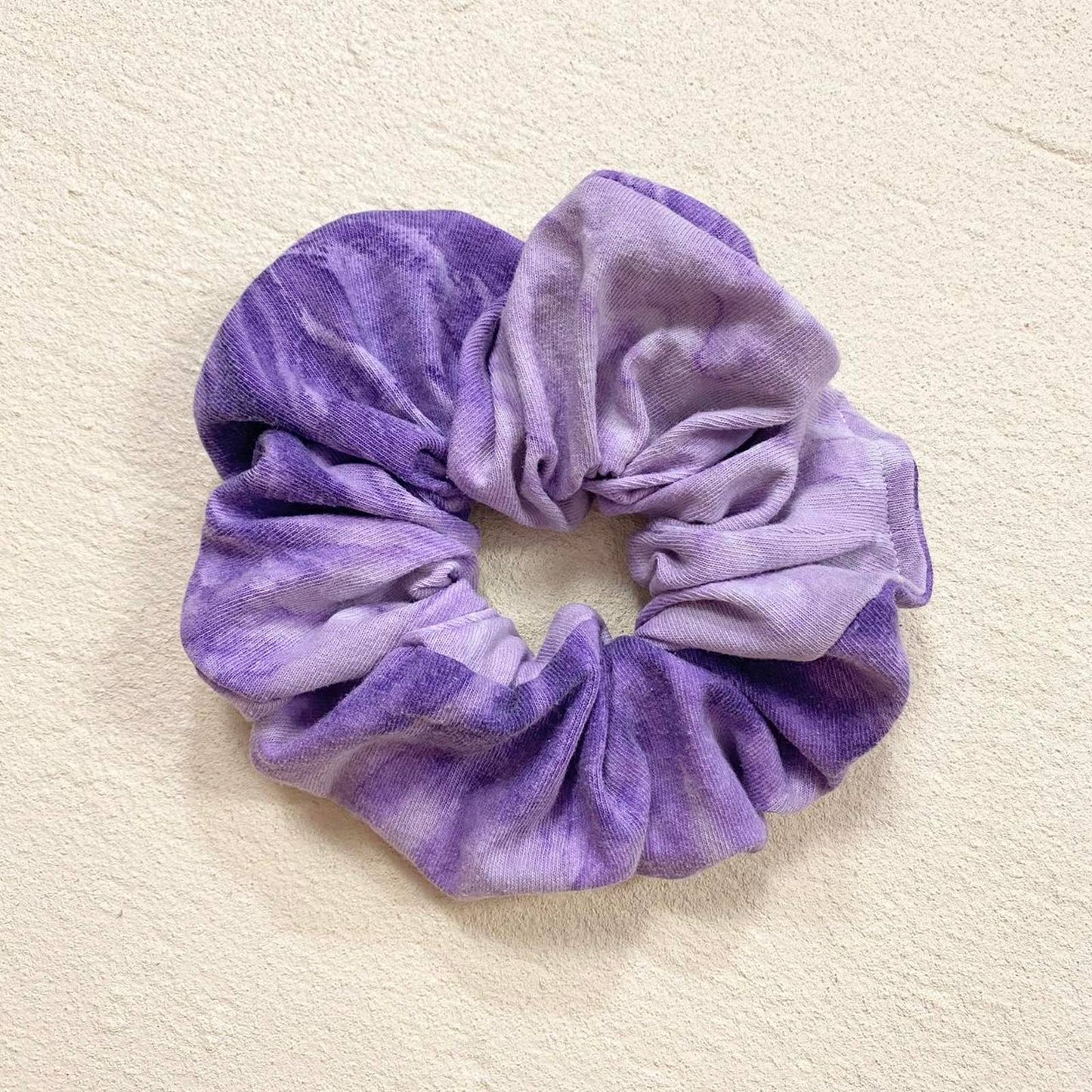 Scrap Fabric Tie Dye Jumbo Scrunchie