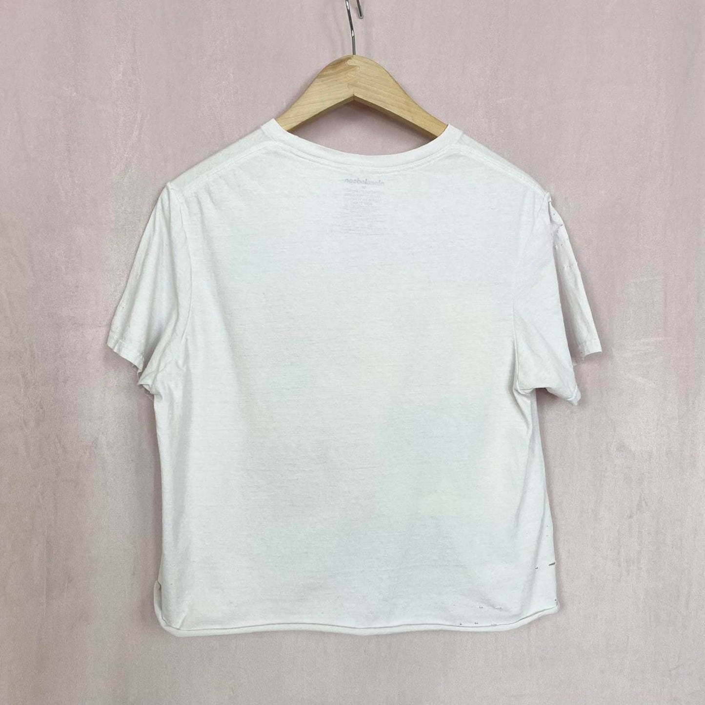 Reworked SpongeBob Squarepants Distressed Tee, Size Medium