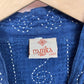 Vintage Blue Denim Button Down Oversized Jacket, Size Large