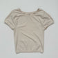 Secondhand Intimately Free People Nylon Beige Baby Tee, Size S/M