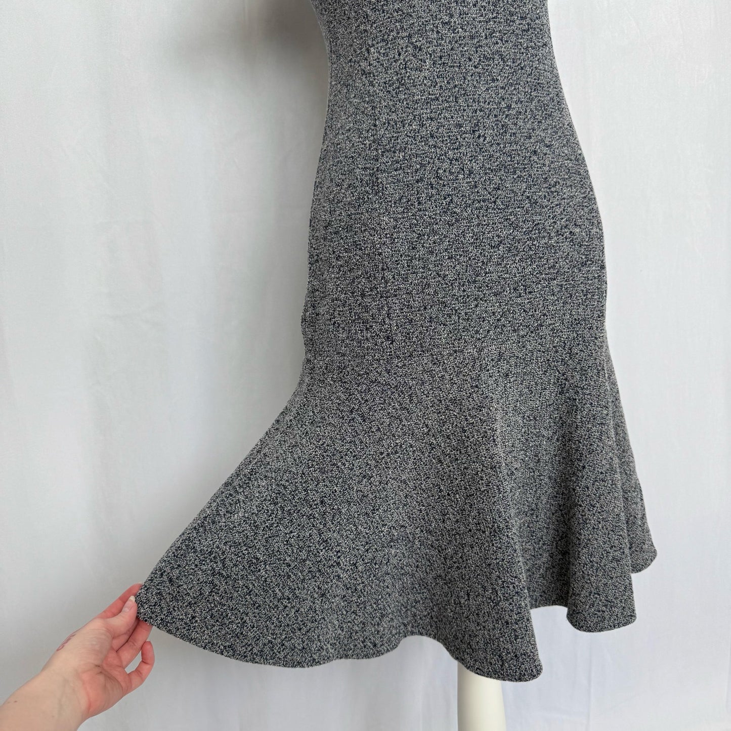 Secondhand Derek Lam Midi Knit Cold Shoulder Dress, Size 6