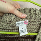 Y2K Stripe Knit Mini Sweater Dress, Size Medium