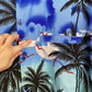 Secondhand Happy Bay Hawaiian Shirt Button Down, Size Large