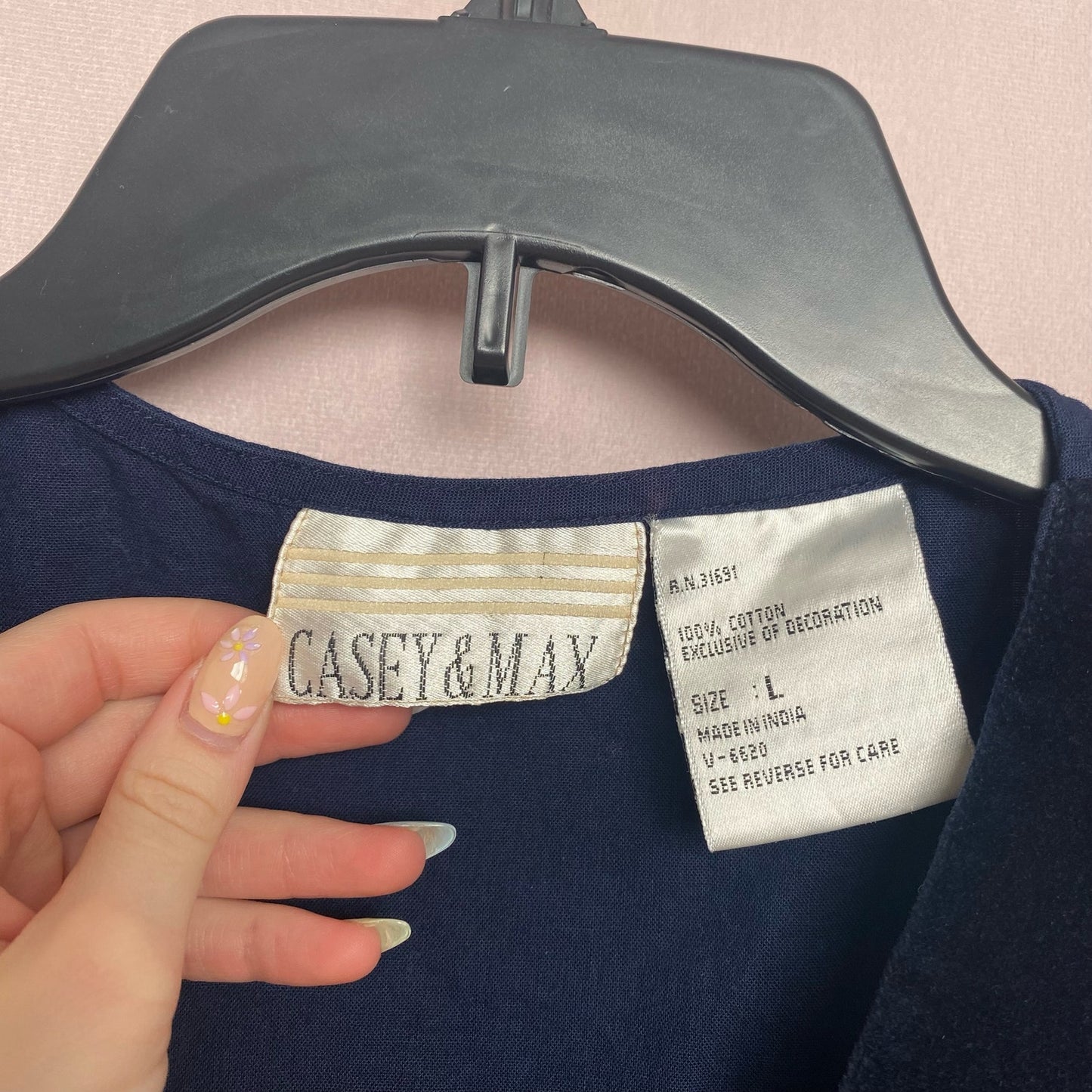 Vintage Casey & Max Christmas Holiday Vest, Size Large
