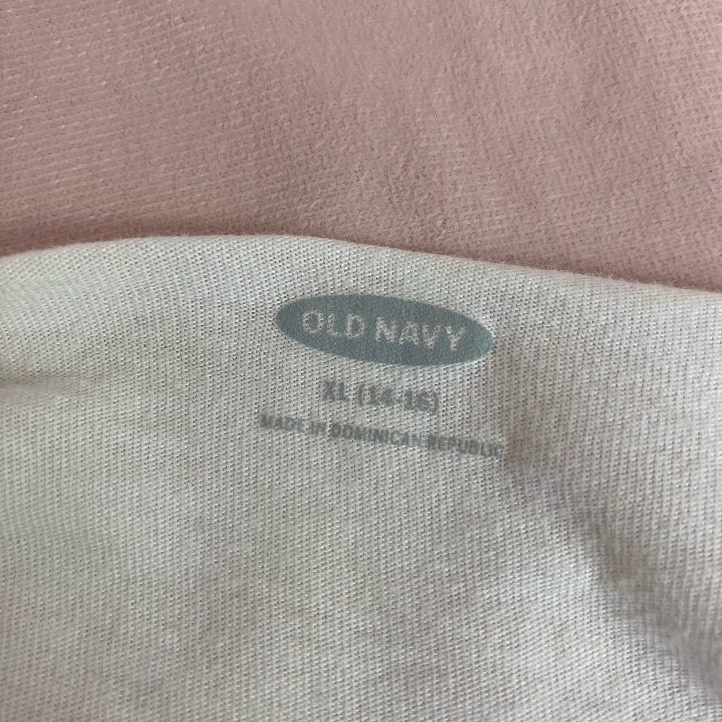 Reworked Old Navy Better Together Crop Tee, Size Small