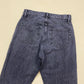 Secondhand UNIQLO High Waisted Straight Leg Gray Denim Jeans, Size 25"