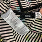 Upcycled Urban Outfitters Tie Dye Striped Mini Dress, Size Small