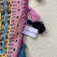 Secondhand Rainbow Knit Versatile Tassel Scarf - Shawl, Top, Skirt, etc.