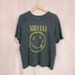 Reworked Nirvana Distressed Band Tee, Size XL