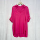 Secondhand Ekouaer Pink Cover Up Shirt for Beach Swimsuit, Size Medium