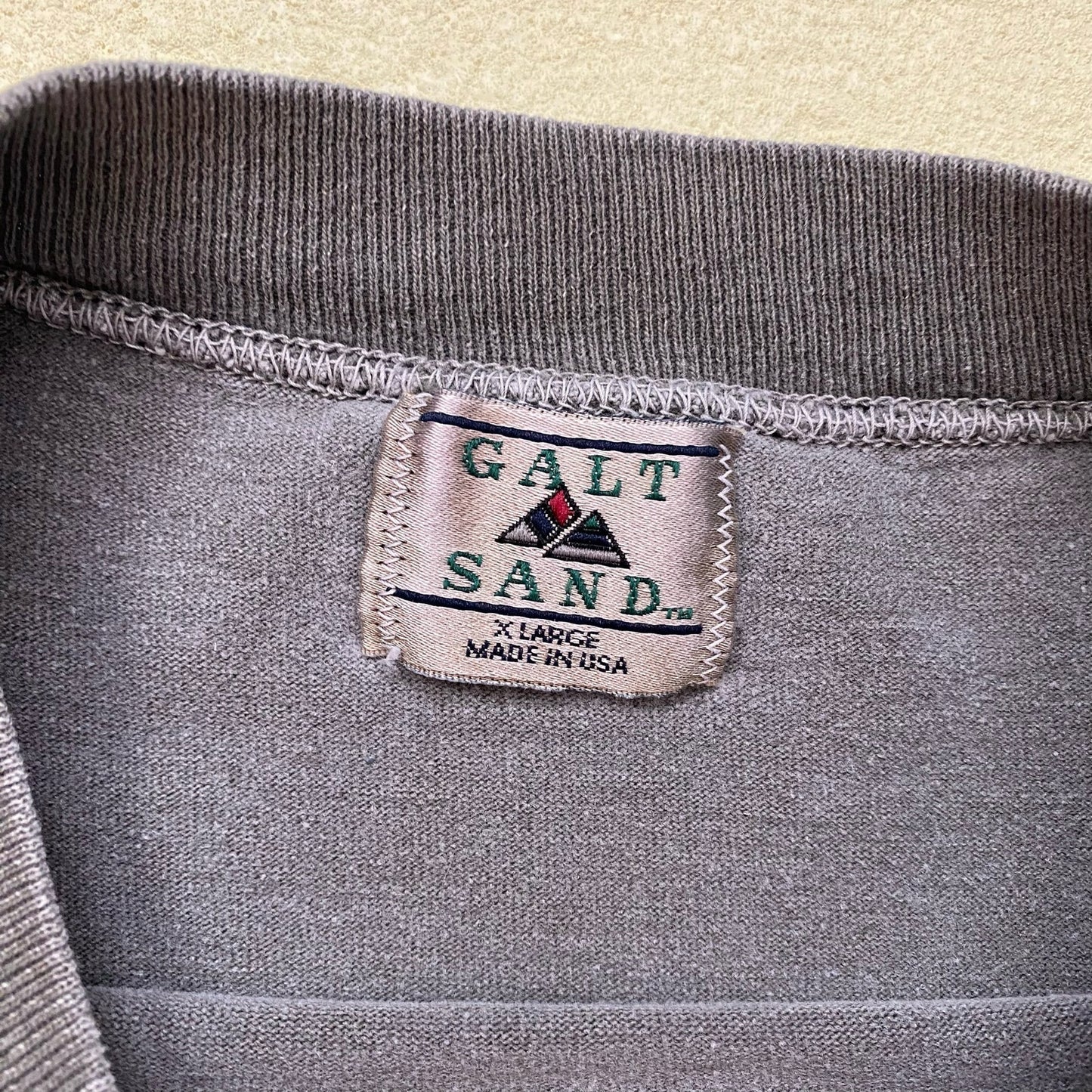 Vintage Galt Sand Catch & Release Fishing Tee, Size XL
