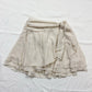 Secondhand Aerie Chiffon Tiered Wrap Mini Skirt, Size XS