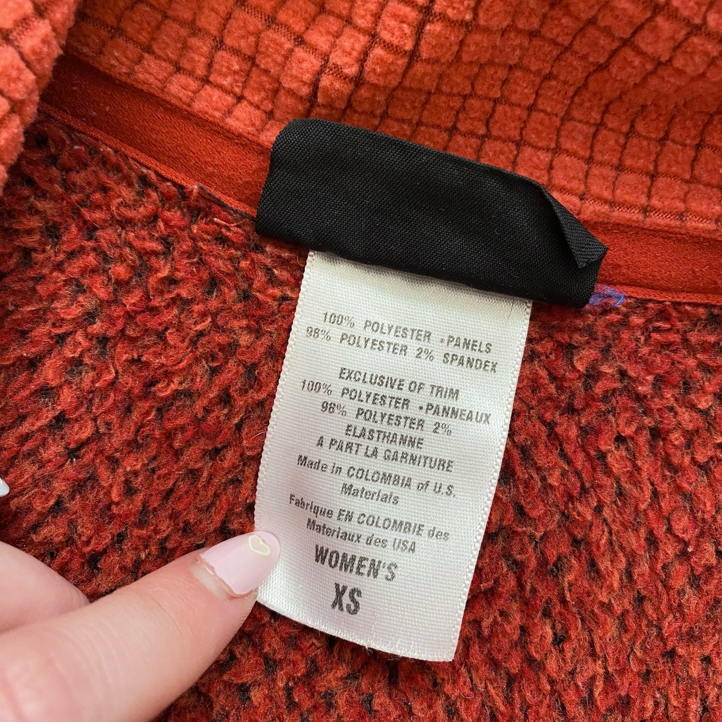 Vintage Patagonia R2 Fleece Vest in Crimson Red, Size XS