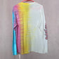 Secondhand Pink Floyd Tie Dye Long Sleeve Graphic T-Shirt, Size Medium