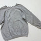 Vintage 80s Hanes Grandma Hearts Gray Crewneck Sweatshirt, Size Large