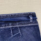 Y2K Y-Jeans Low Rise Rhinestone Cuffed Capri Jeans, Size 9