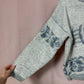 Vintage David Brett Chunky Knit Aztec Sweater, Size XL