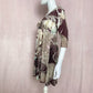 Y2K S-Twelve Sublimation Stretch Mini Dress, Size Small
