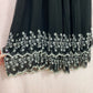 Vintage Harari Sheer Embroidered Maxi Skirt, One Size