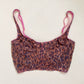 Secondhand Urban Outfitters Cheetah Mesh Corset Bustier Crop Top, Size Large
