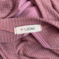 Secondhand i.JOAH Rib Knit Mini T-shirt Dress, Size S/M
