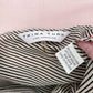 Vintage Trina Turk Lace Stripe Cami Slip Tank Top, Size Small