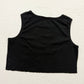 Reworked Everlast “Hit Like A Girl” Black Cutoff Crop Tank, Size XL