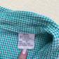 Upcycled Vintage Crop Embroidered Shirt, Size Small