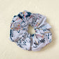 Upcycled Crop Hawaiian Shirt & Scrunchie Set, Size Medium