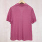 Vintage Jung Ho Jin Rhinestone Pink Mesh Short Sleeve Top