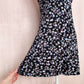 Y2K Floral Lace Trim Chemise Mini Dress, Size Medium