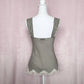 Vintage Trina Turk Lace Stripe Cami Slip Tank Top, Size Small