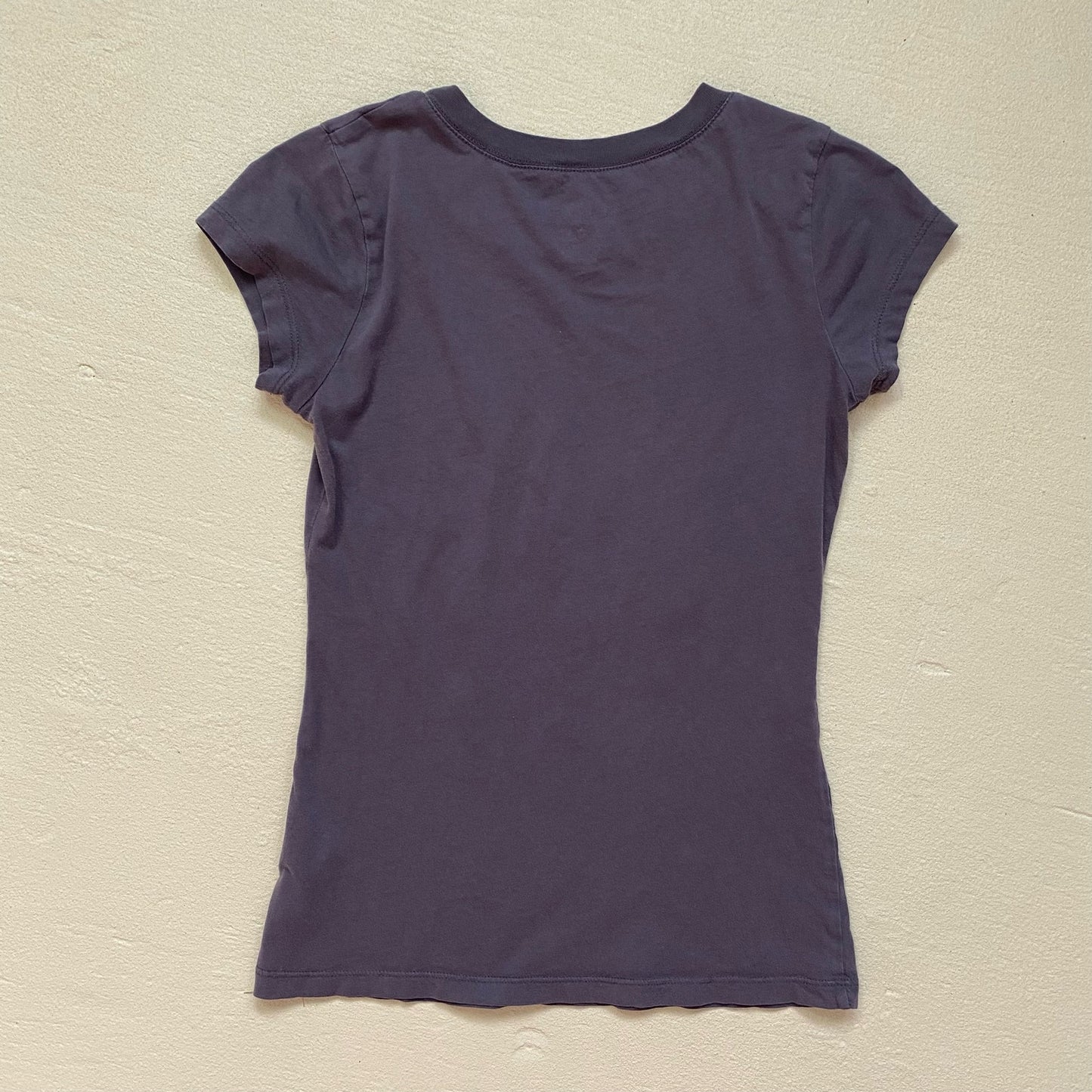 Y2K Piper & Blue Love Graphic Baby Tee, Size Small