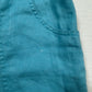 Secondhand INC International Concepts Aqua Blue Linen Pants, Size 8