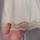 Secondhand Eberjey Lady Godiva Lace Trim Cami in Baby Pink, Size Small