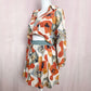 Upcycled Vintage Button Front Two Piece Skirt Set, Size S/M