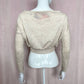 Reworked Crop Cat Sweater, Size S/M