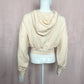 Reworked Fabletics Crop Hoodie, Size Small