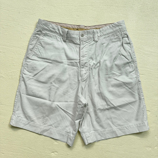 Secondhand Tommy Bahama Khaki Beige Chino Shorts, Size 32